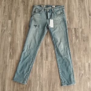Adriano Goldschmied aged blue jeans. NEW w/ TAGS!